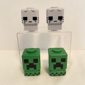 Minecraft Fidget Spinners Action Figure Creeper & Ghast Set of 4